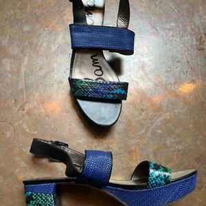 Sam Edelman Faux Reptile Skin Sandal